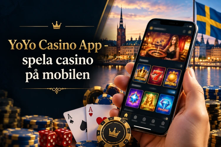 App YoYo Casino - spela casino på mobilen