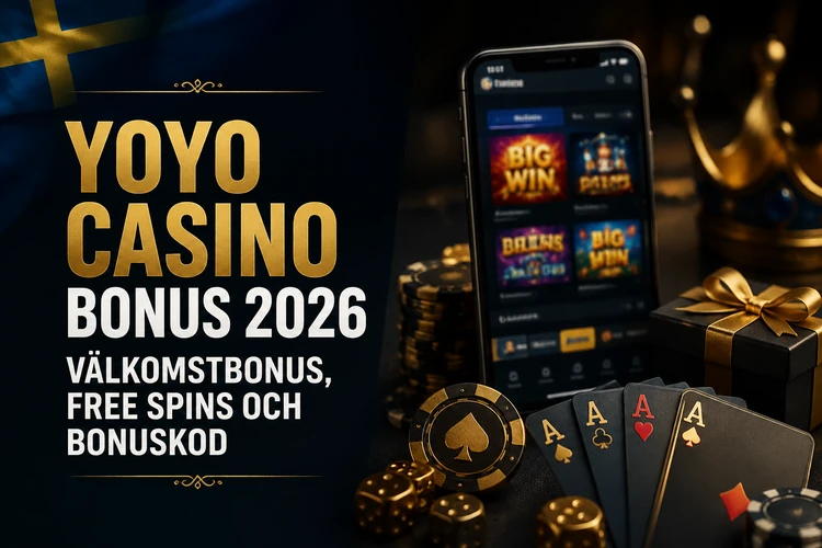 Yoyo Casino Bonus 2026 - välkomstbonus, free spins och bonuskod