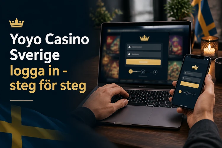 Yoyo Casino Sverige logga in - steg för steg